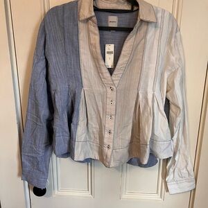 Anthropologie demin blouse (Maeve)